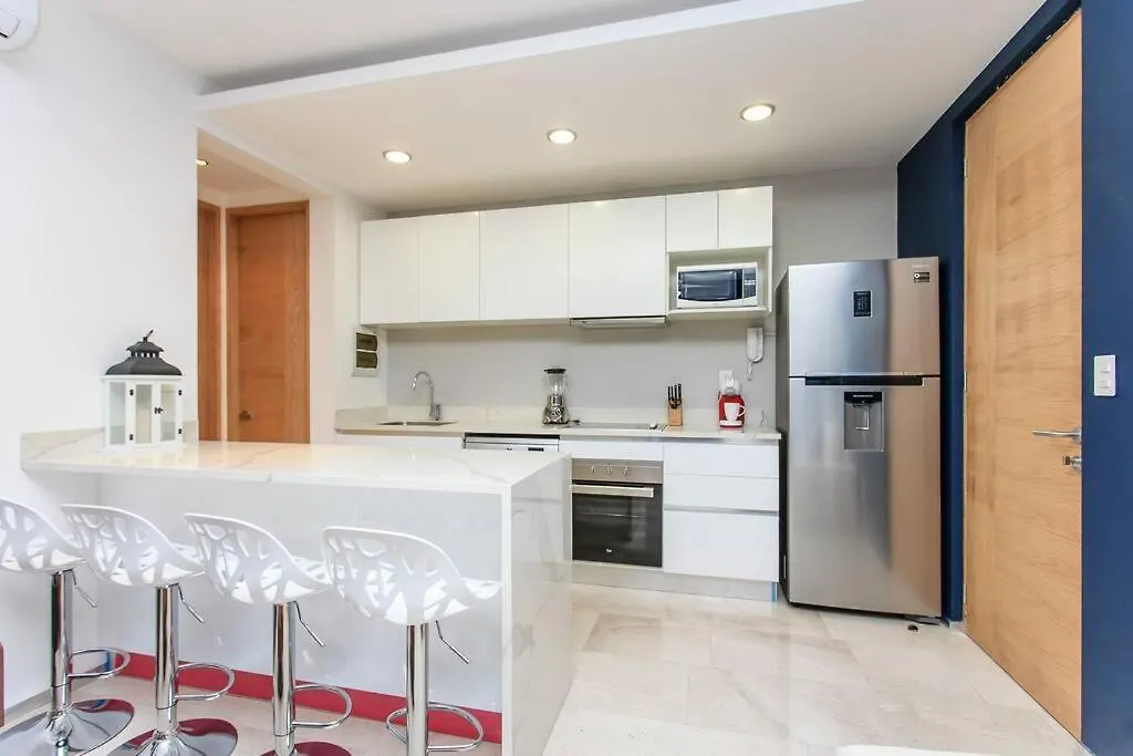 Mennesse 106 Centrally Located 1Br Apt In 신데 델 카르멘 아파트