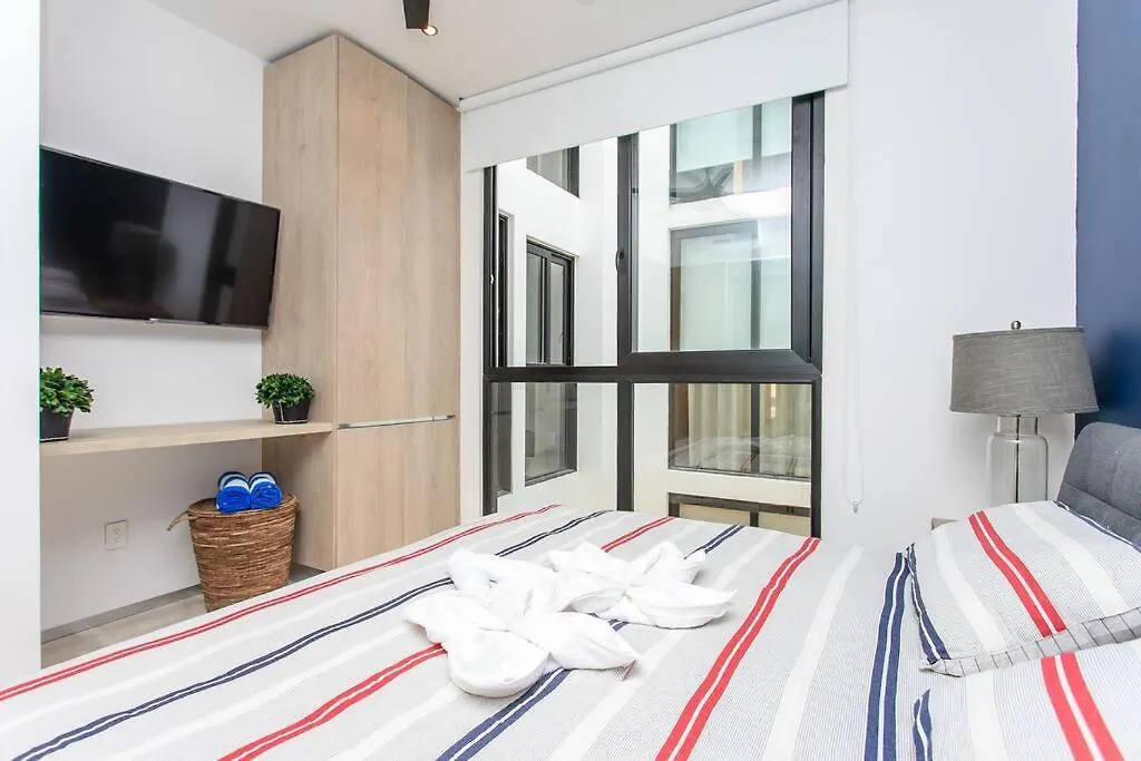 Apartment Mennesse 106 Centrally Located 1Br Apt In Playa Del Carmen
